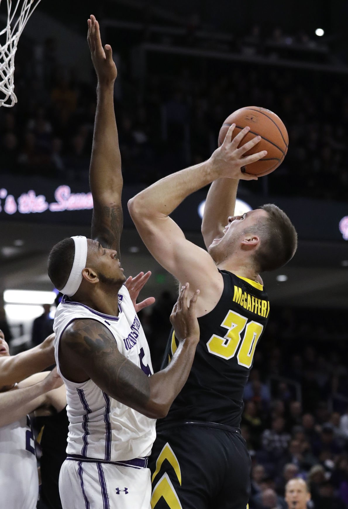 Iowa Northwestern Basketball